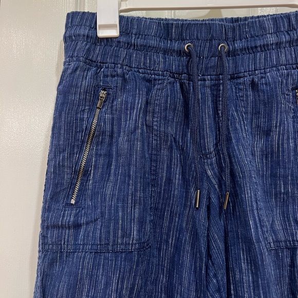 Athleta Blue Wide Leg Pants - Picture 6 of 9